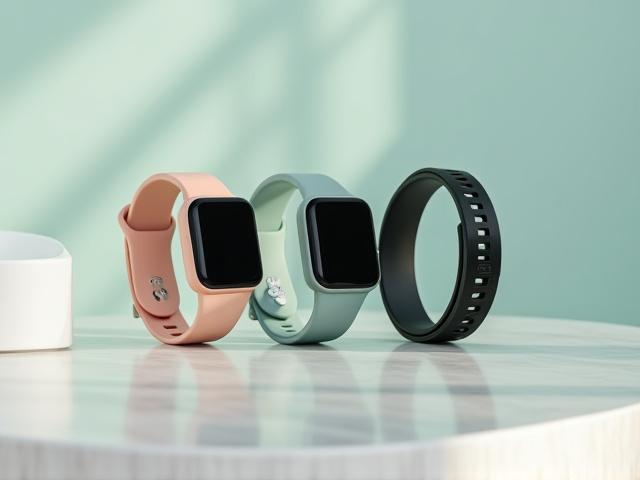 Various smartwatches and fitness trackers